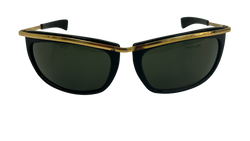 Ray Ban Gafas Sol Vintage, Acet, Negro/Dorado, 2